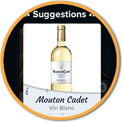 afficher suggestion dans menu