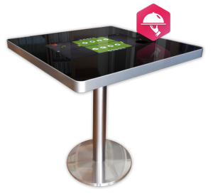 Table digitale de commande de repas