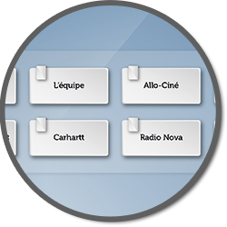 naviguer sur internet tablette restaurant